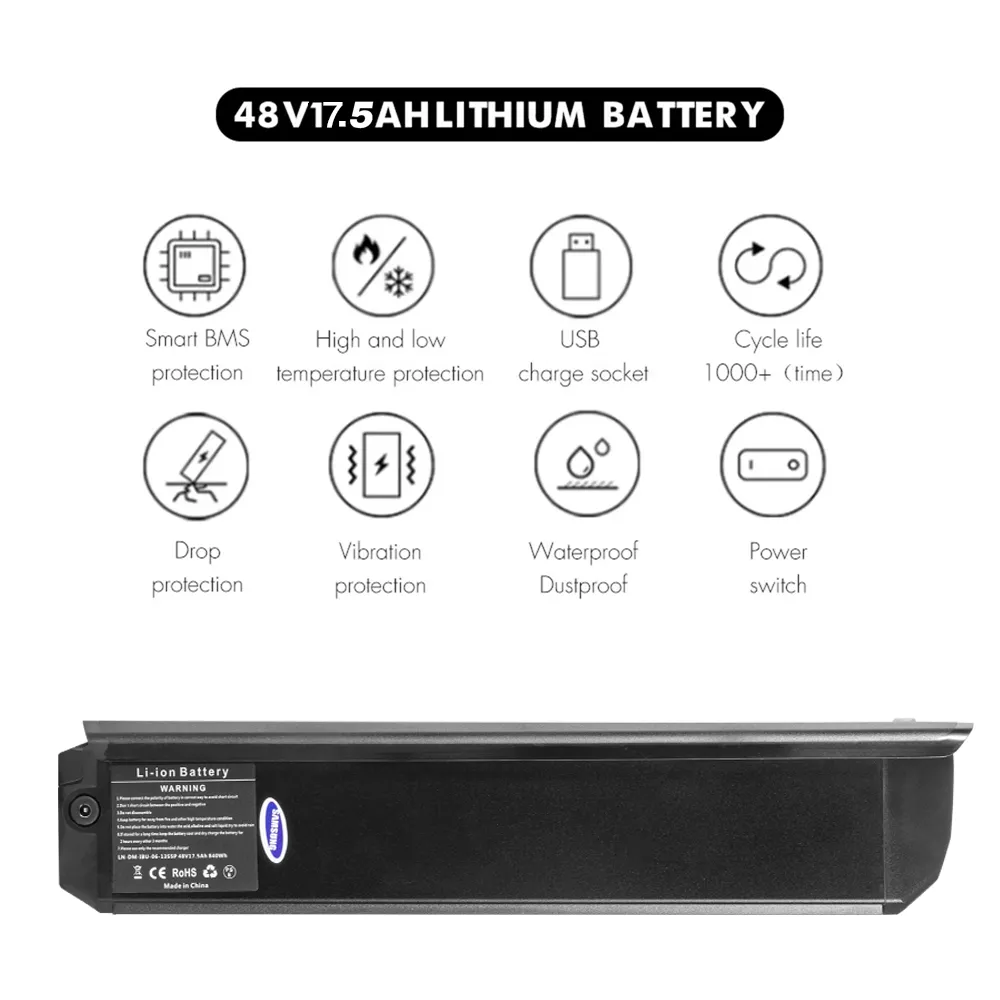 Batería original Shengmilo 48V 17,5Ah para MX03 / MX04 / MX05 / MX06 / S600 - Imagen 8